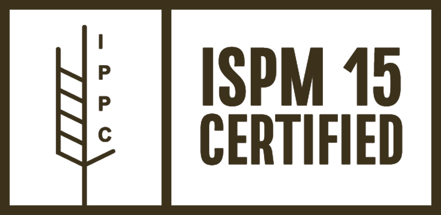 IPPC, ISPM 15 Certified Stamp