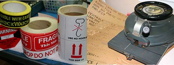 Stencilling and Labelling